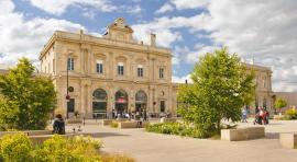 Gare SNCF afin d'illustrer le top 5 des villes pour vivre en province en travaillant à Paris