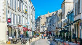 Vue d'une rue de La Rochelle