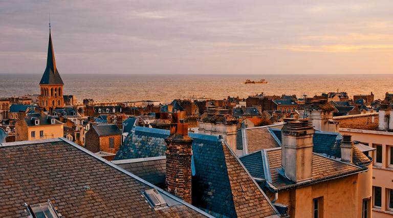 Vue du Havre pour illustrer l'investissement immobilier dans cette ville