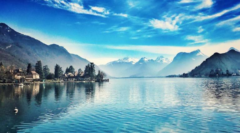 Vue du lac d'Annecy