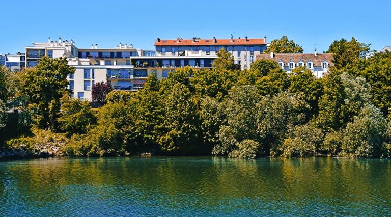 Vue de la ville de Chatou