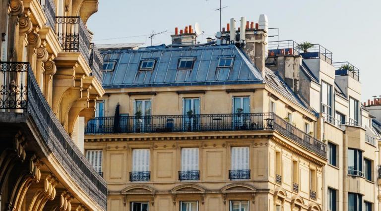 Vue d'un bâtiment pour illustrer la location parisienne en période de pandémie de la Covid-19