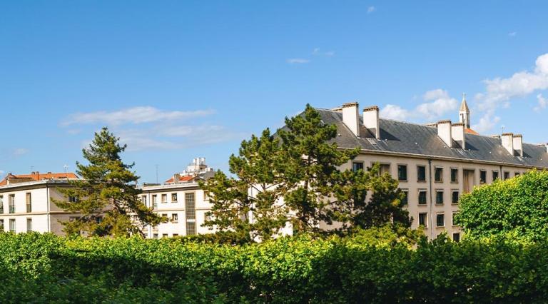 Vue d'une résidence de la ville de Boulogne-Billancourt