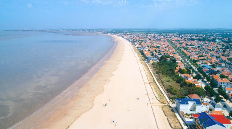 Plage du littoral Atlantique