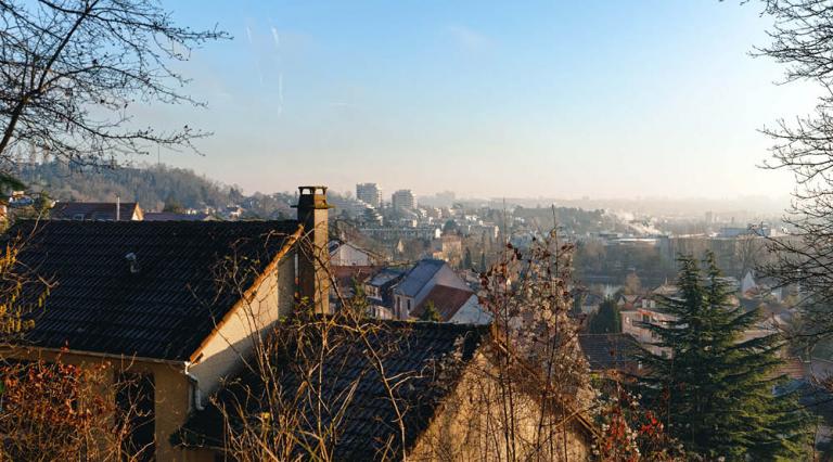 Vue de la ville du Plessis-Robinson