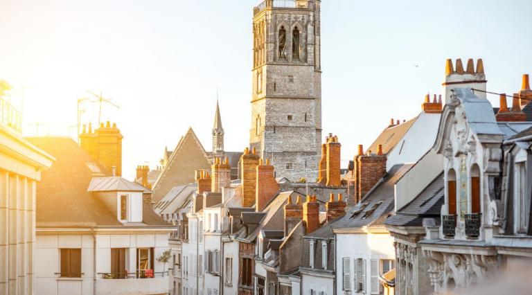 Vue de la ville d'Orléans