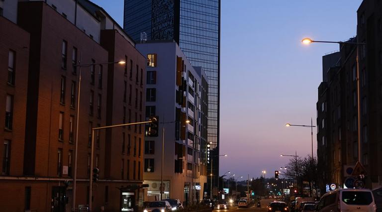 Photo de la ville de Bagnolet la nuit