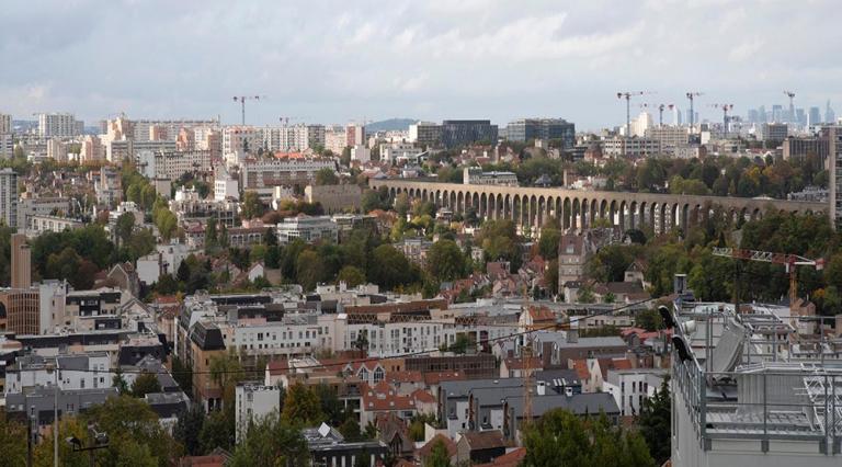 Vue de la ville de Cachan