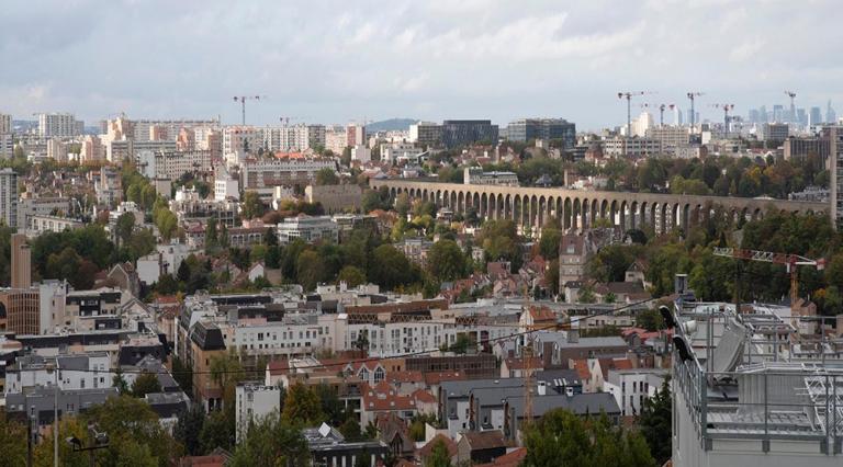 Vue de la ville de Cachan