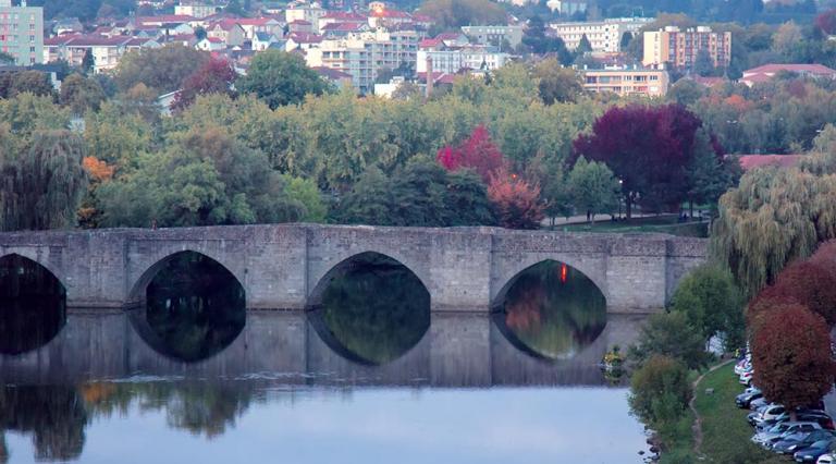 Vue de la ville d'Avignon