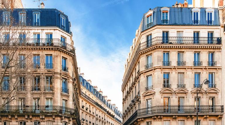 Photo d'un immeuble Haussmanien