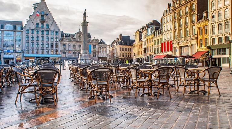 Vue de la ville de Lille