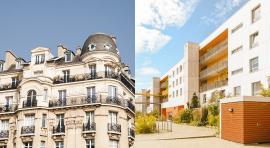 façade ancienne et neuve
