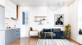 Intérieur d'un logement illustrant le revenu locatif BIC