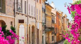 Vue d'une rue de Aix-en-Provence