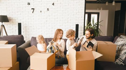 emménagement famille résidence principale