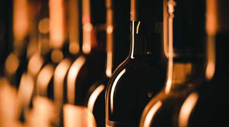 Photo de bouteilles de vin