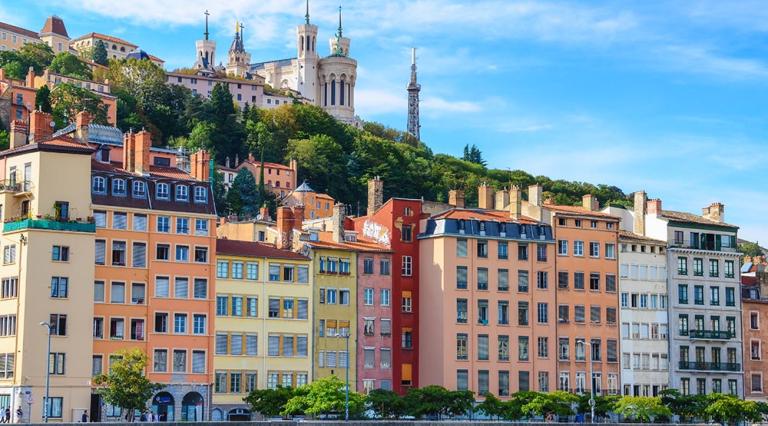 Vue de la ville de Lyon