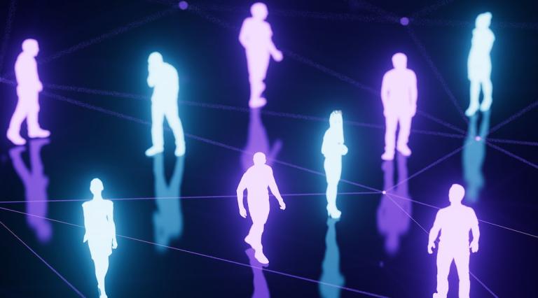 silhouettes-numeriques-bleues-et-roses-illustrant-intelligence-artificielle-scoring-locatif-technologies-optimiser-selection-locataires