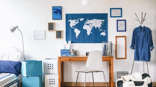 Chambre étudiante pour illustrer l'investissement LMNP étudiant